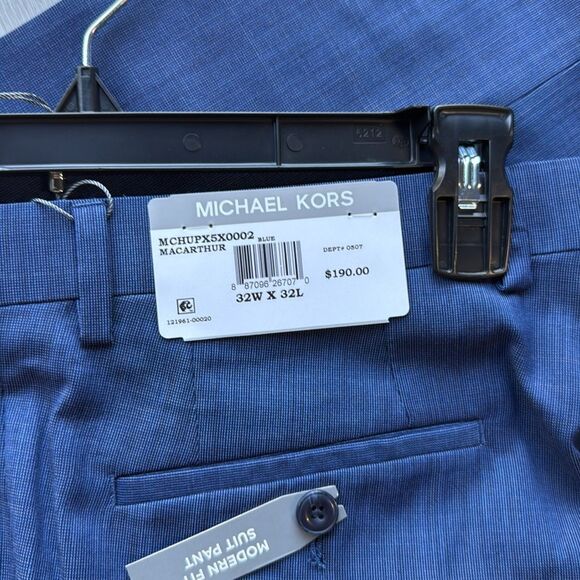 Michael Kors
Modern Fit Suit Separates Pants size 32 x 32 blue NWT in packaging - Picture 4 of 5